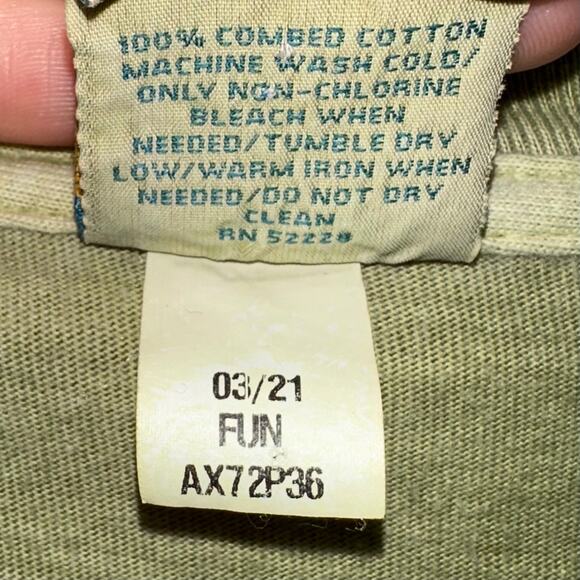 Dole Plantation Crazy Shirts Hawaii Rooster Green Hemp Dyed T-Shirt Size XXL - Picture 4 of 10